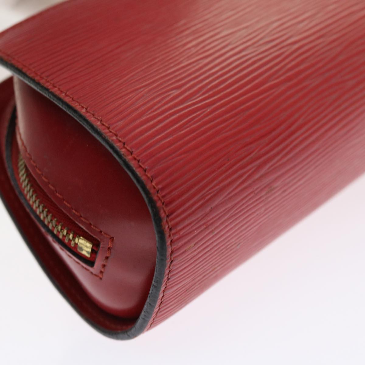 LOUIS VUITTON Epi Dauphine PM Pouch Red M48447 LV 56835