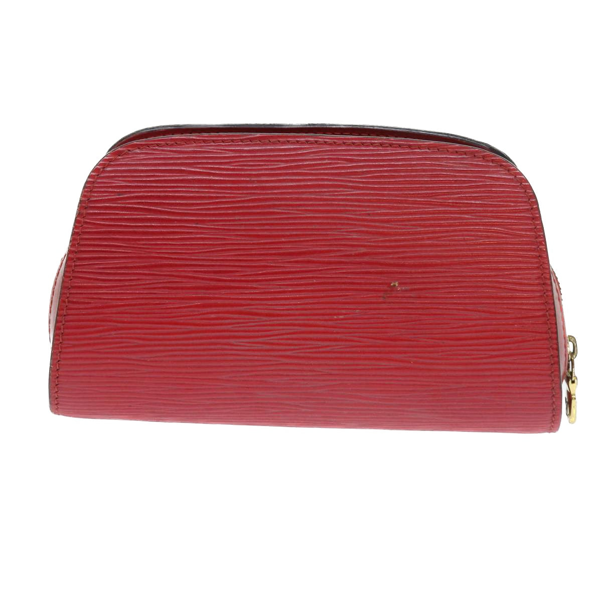 LOUIS VUITTON Epi Dauphine PM Pouch Red M48447 LV 56835