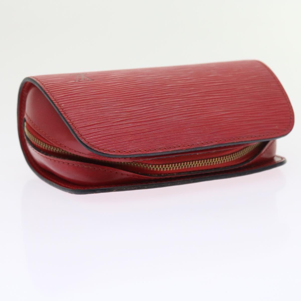 LOUIS VUITTON Epi Dauphine PM Pouch Red M48447 LV 56835