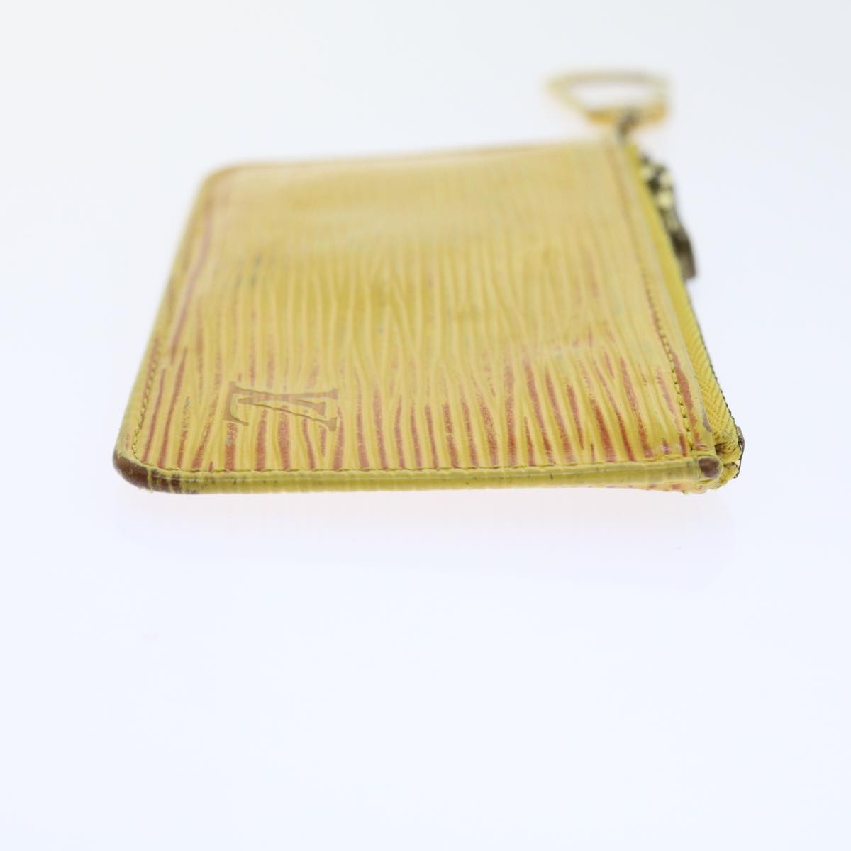LOUIS VUITTON Epi Pochette Cles Coin Purse Yellow M63809 LV 56841