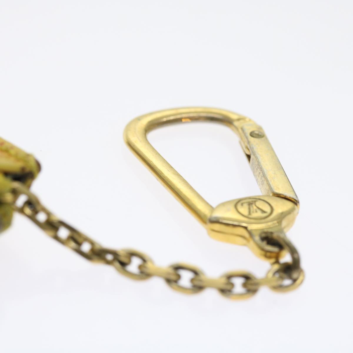 LOUIS VUITTON Epi Pochette Cles Coin Purse Yellow M63809 LV 56841