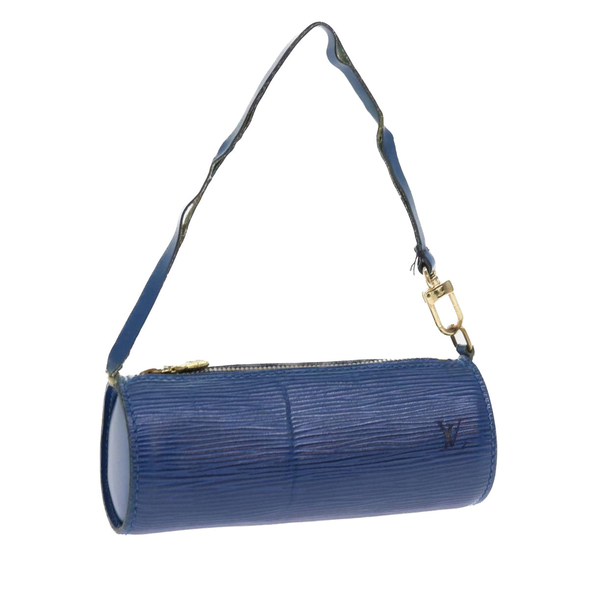 LOUIS VUITTON Epi Soufflot Accessory Pouch Blue LV 56856
