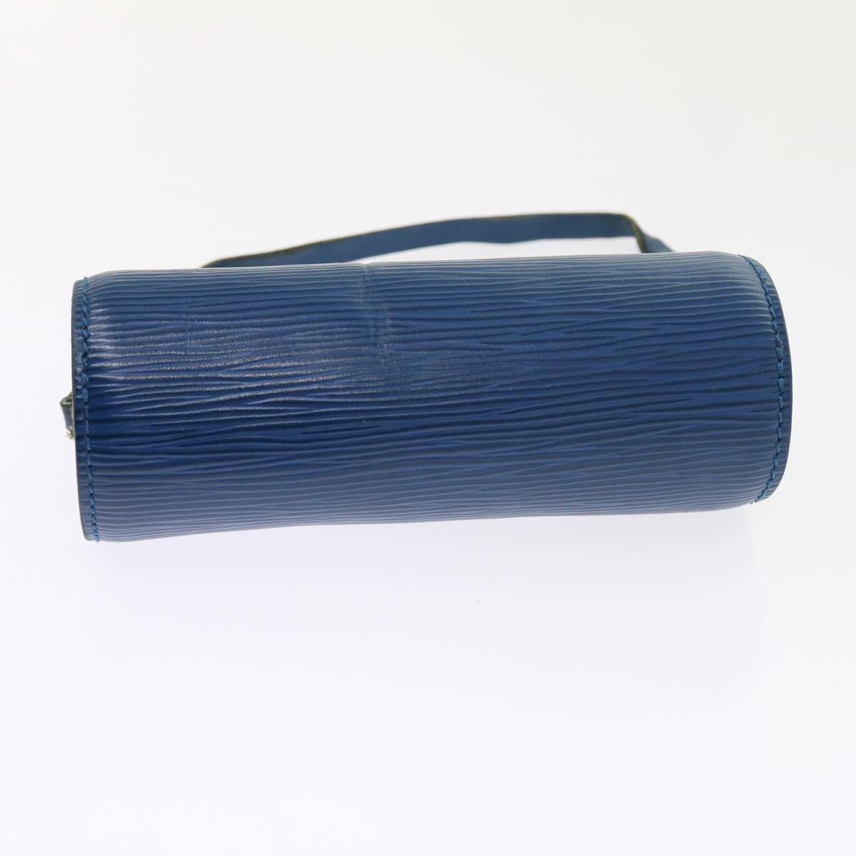 LOUIS VUITTON Epi Soufflot Accessory Pouch Blue LV 56856