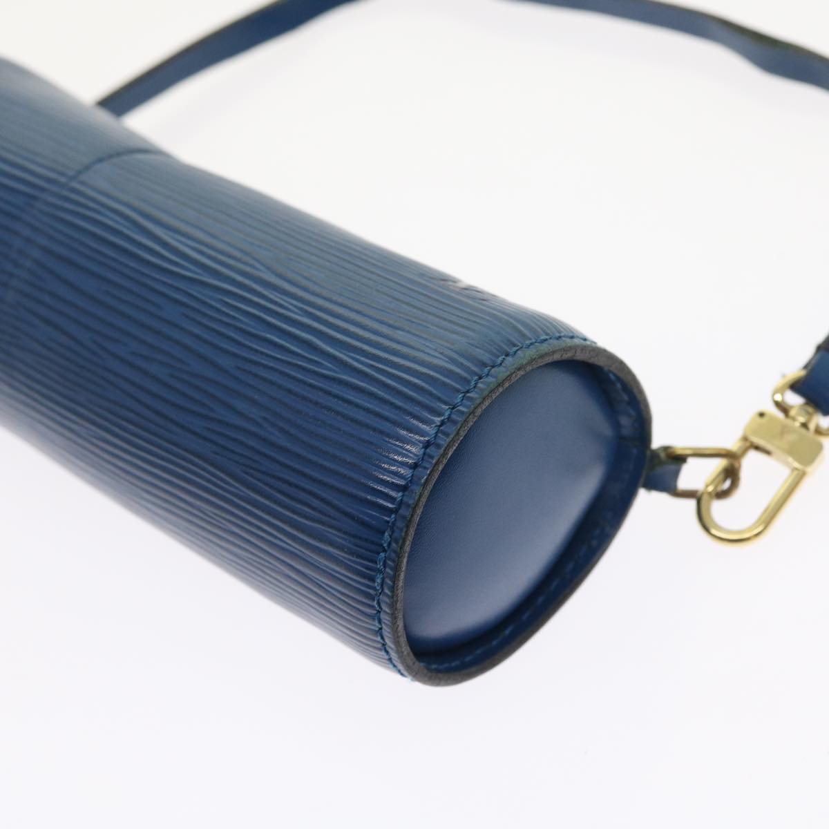 LOUIS VUITTON Epi Soufflot Accessory Pouch Blue LV 56856