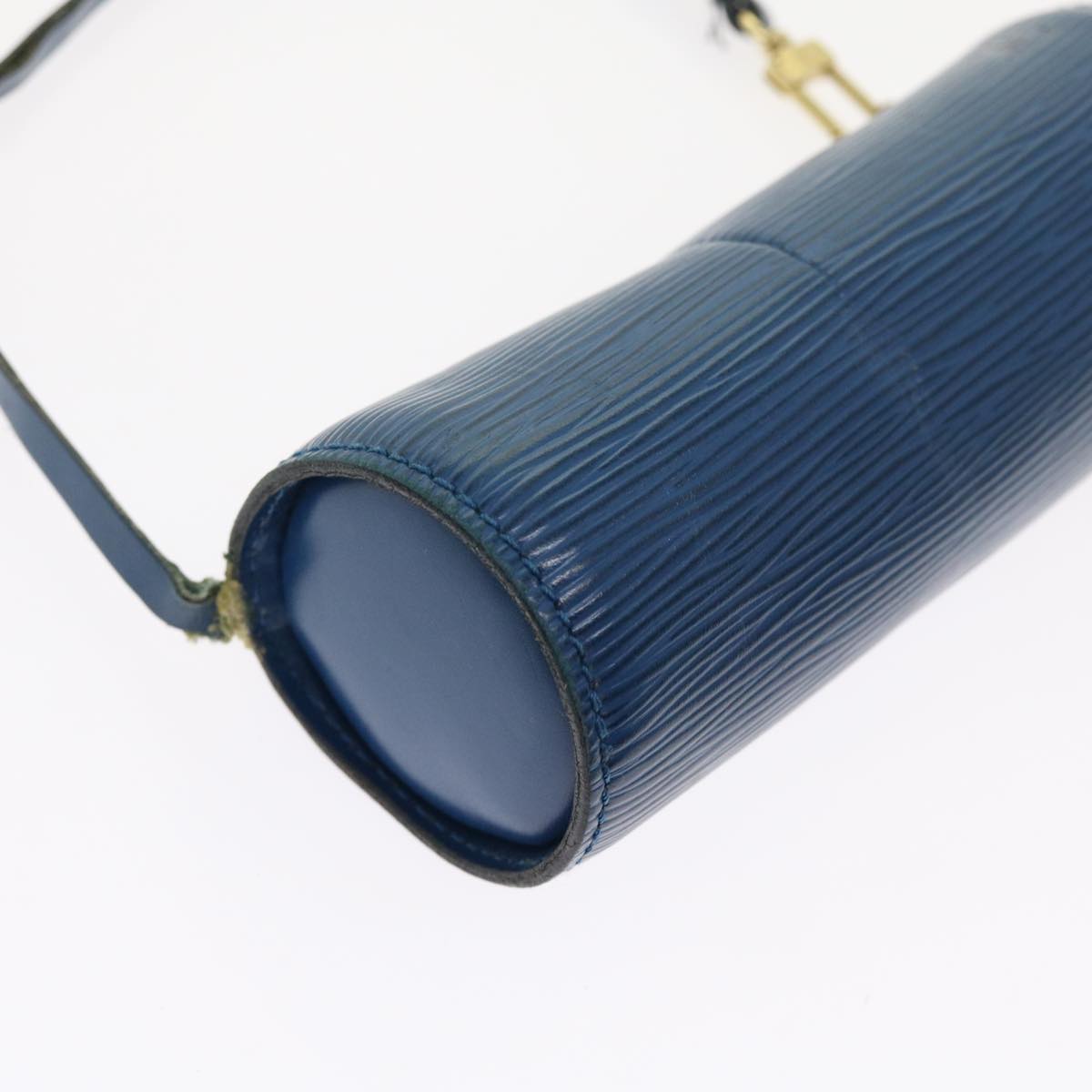 LOUIS VUITTON Epi Soufflot Accessory Pouch Blue LV 56856