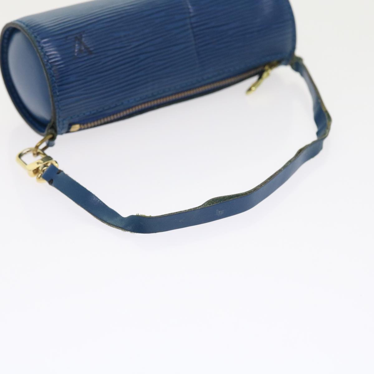 LOUIS VUITTON Epi Soufflot Accessory Pouch Blue LV 56856