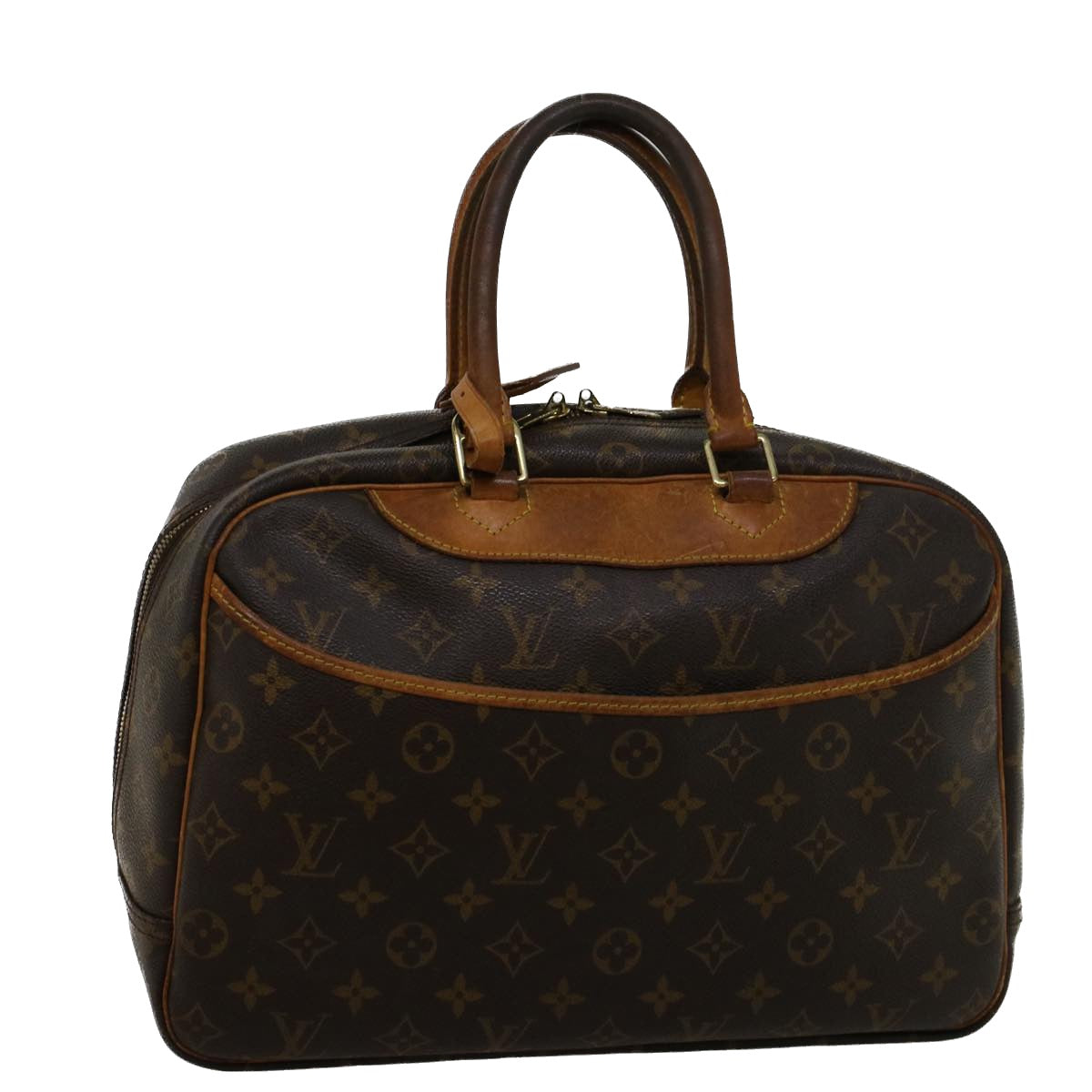 LOUIS VUITTON Monogram Deauville Hand Bag M47270 LV 56864