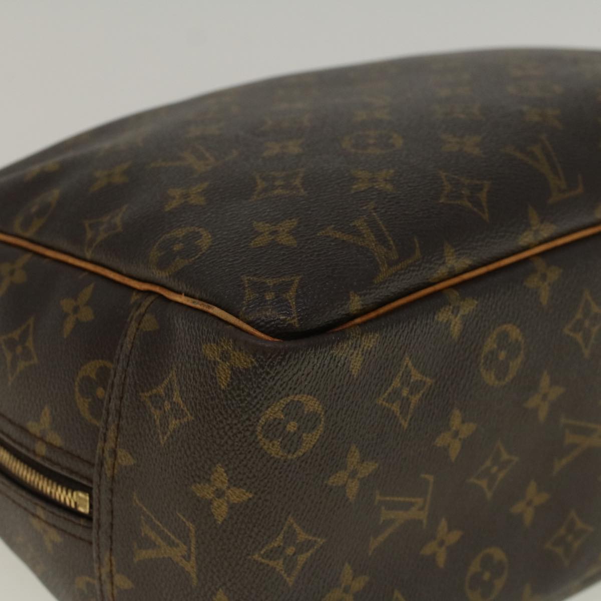 LOUIS VUITTON Monogram Deauville Hand Bag M47270 LV 56864