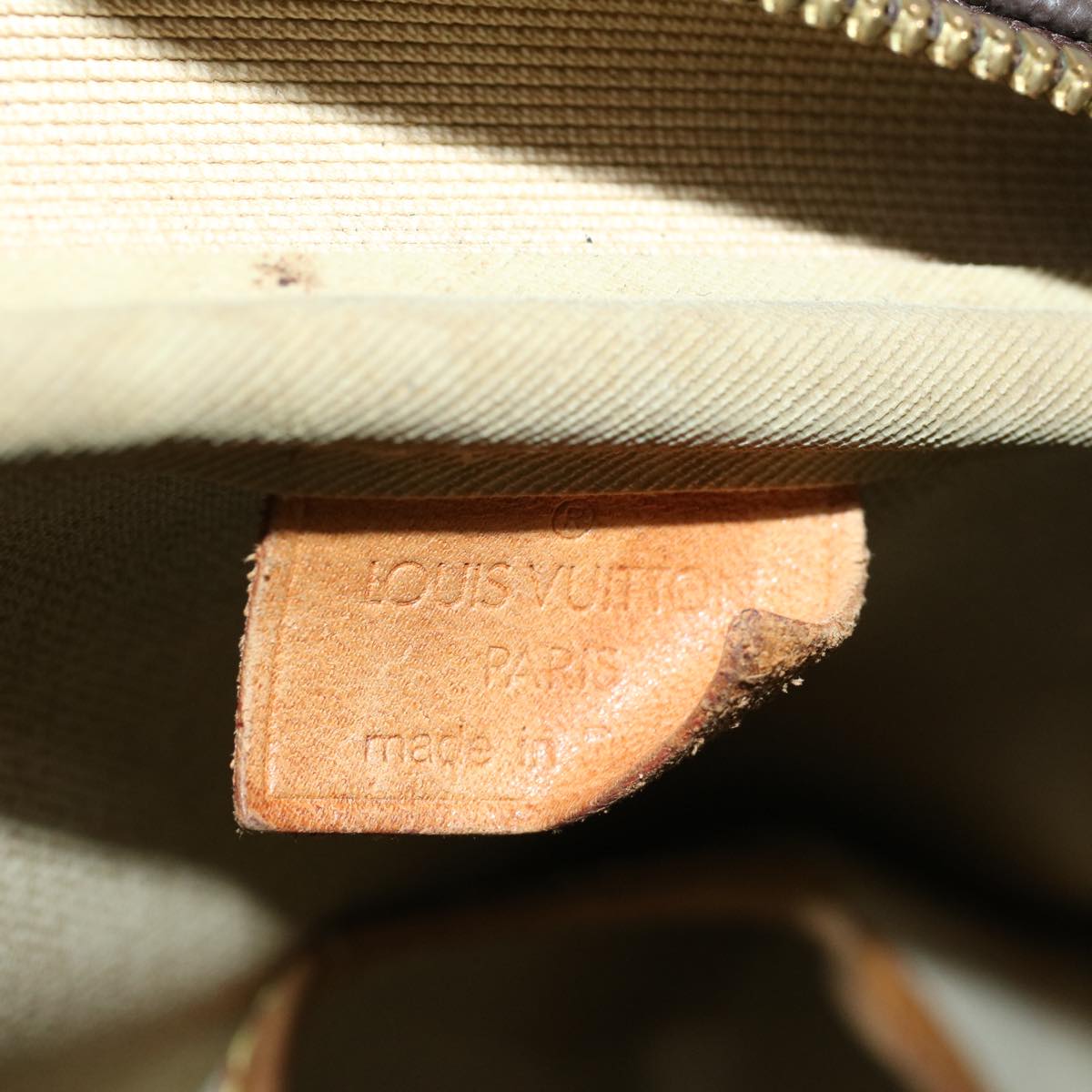 LOUIS VUITTON Monogram Deauville Hand Bag M47270 LV 56864