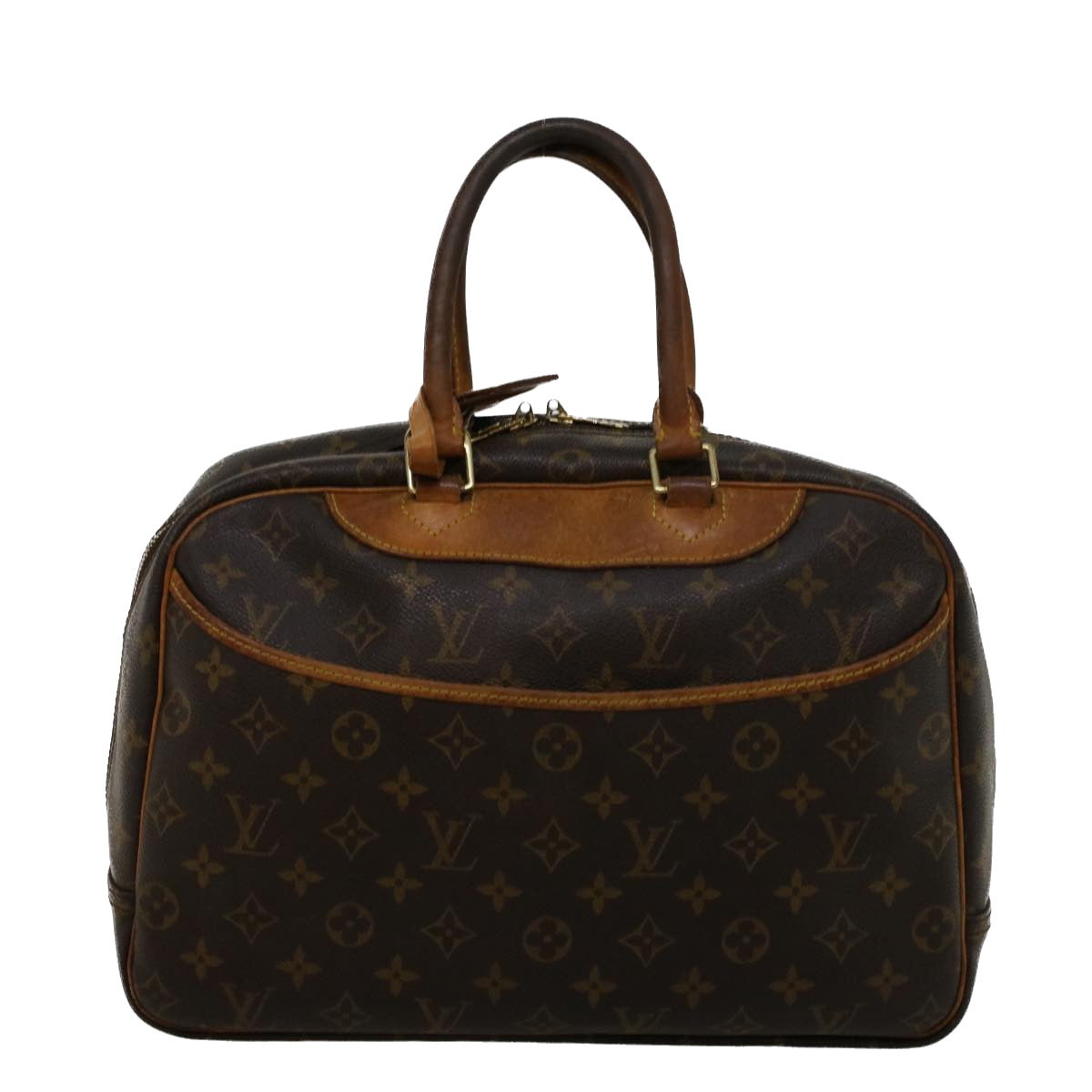 LOUIS VUITTON Monogram Deauville Hand Bag M47270 LV 56864