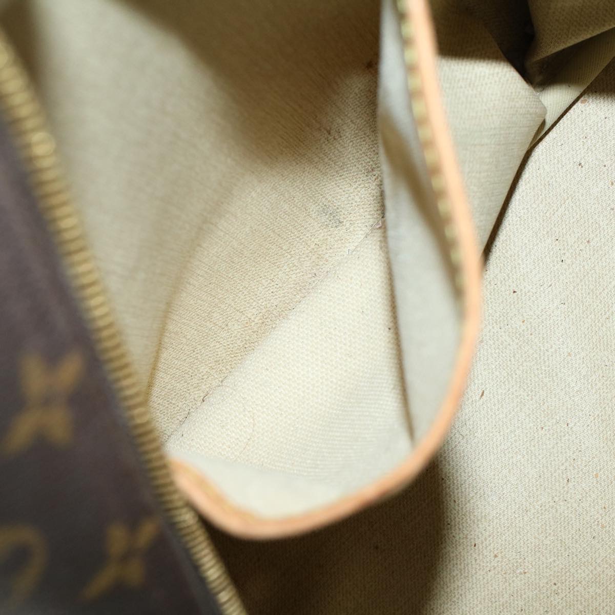 LOUIS VUITTON Monogram Deauville Hand Bag M47270 LV 56864