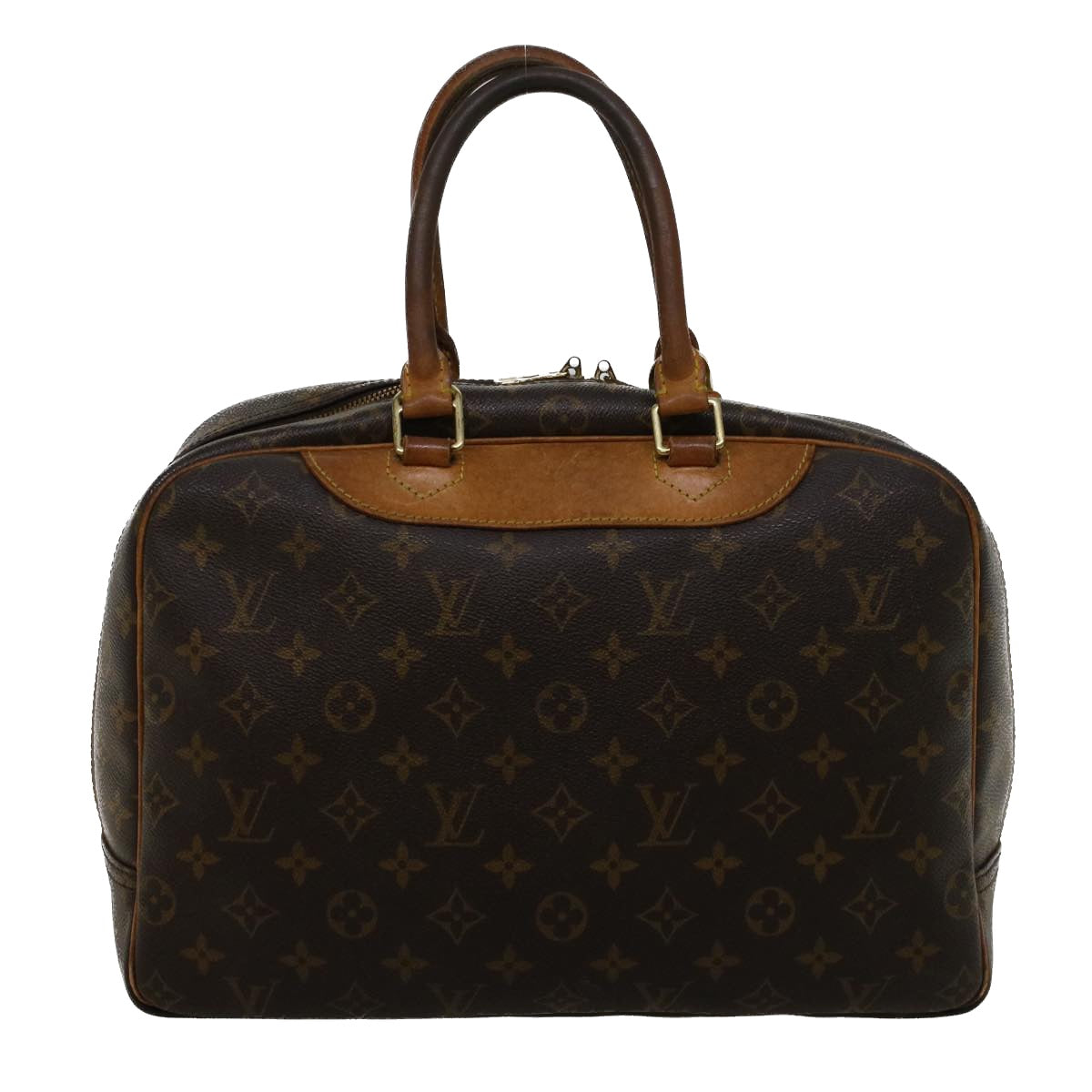 LOUIS VUITTON Monogram Deauville Hand Bag M47270 LV 56864