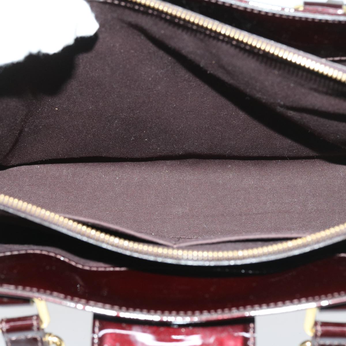 LOUIS VUITTON Monogram Vernis Melrose Avenue Bag Amarante M93757 LV 56868