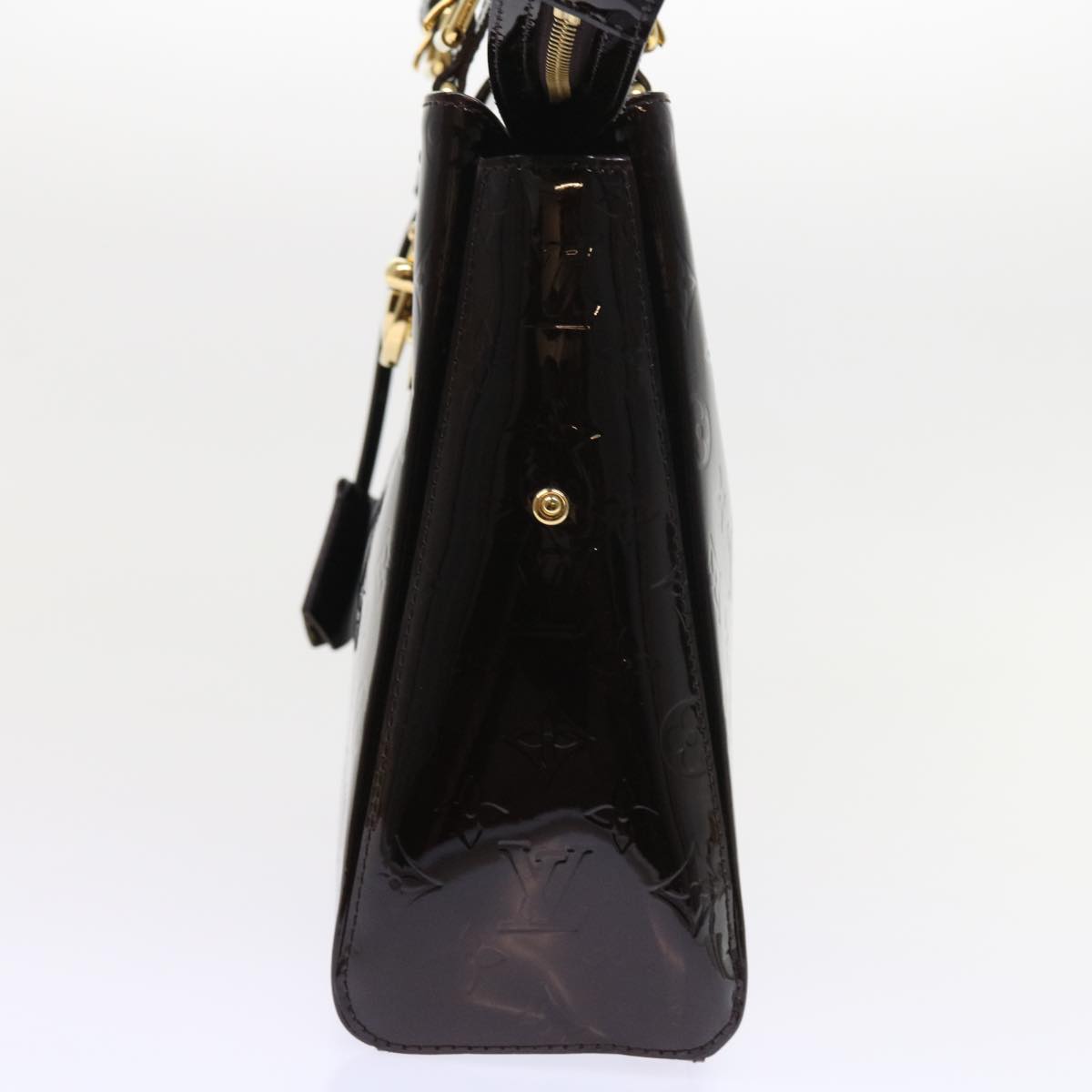 LOUIS VUITTON Monogram Vernis Melrose Avenue Bag Amarante M93757 LV 56868