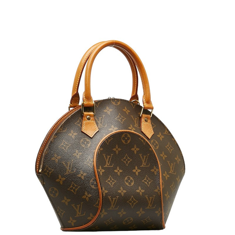 Louis Vuitton Monogram Ellipse PM Handbag M51127 Brown PVC Leather  Louis Vuitton