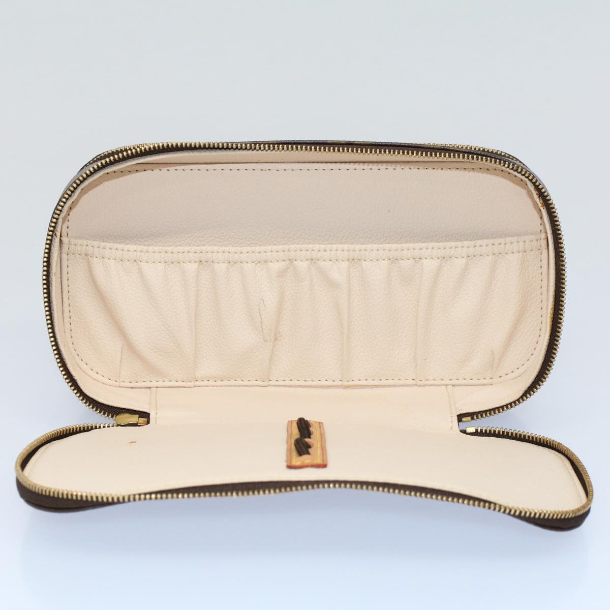 LOUIS VUITTON Monogram Trousse Brush GM Cosmetic Pouch M47505 LV 56915