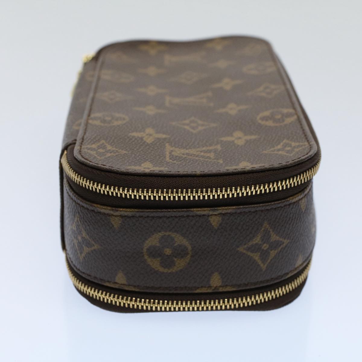 LOUIS VUITTON Monogram Trousse Brush GM Cosmetic Pouch M47505 LV 56915