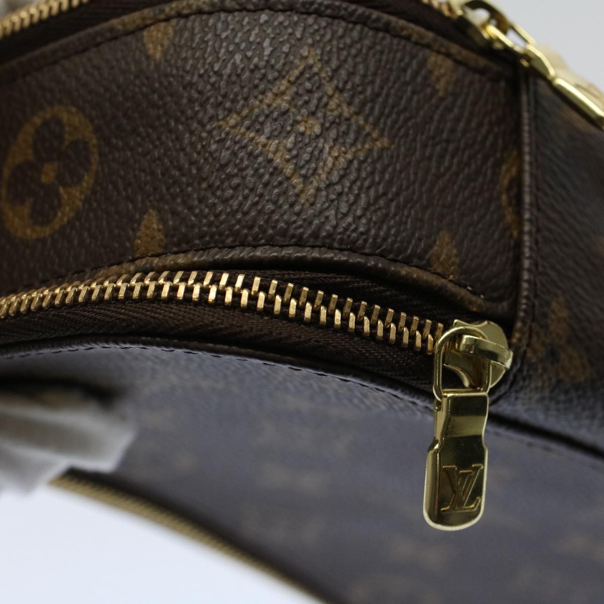 LOUIS VUITTON Monogram Trousse Brush GM Cosmetic Pouch M47505 LV 56915
