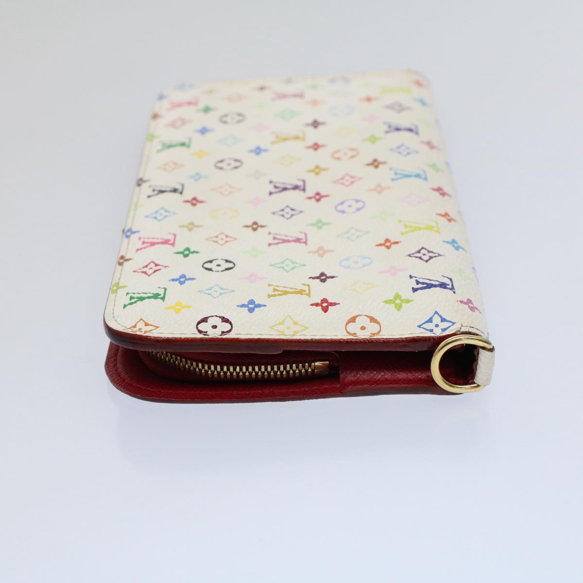 LOUIS VUITTON Multicolor Portefeuille Insolite Wallet White M93753 56920