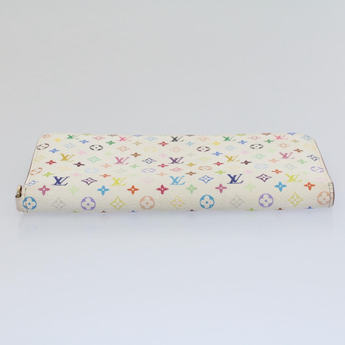LOUIS VUITTON Multicolor Portefeuille Insolite Wallet White M93753 56920