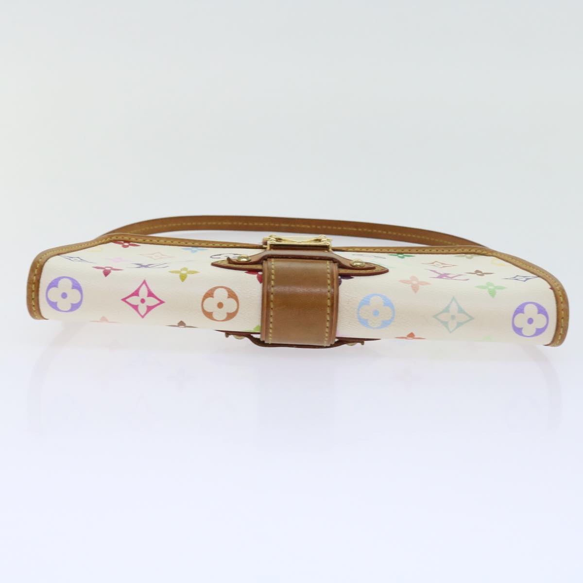 LOUIS VUITTON Monogram Multicolor Shirley Shoulder Bag White M40049 56953