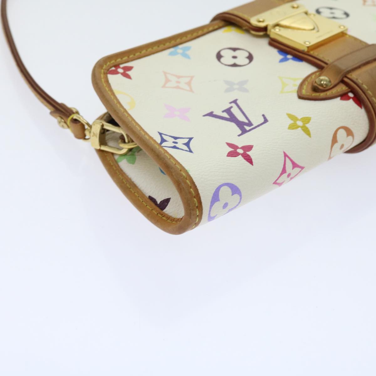 LOUIS VUITTON Monogram Multicolor Shirley Shoulder Bag White M40049 56953