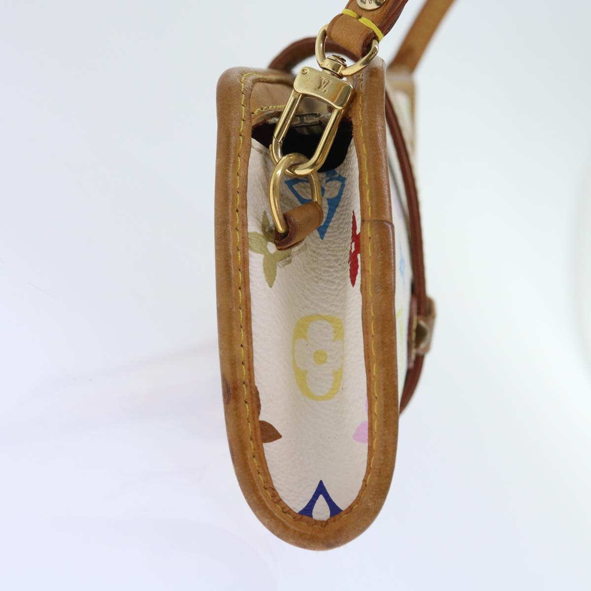 LOUIS VUITTON Monogram Multicolor Shirley Shoulder Bag White M40049 56953