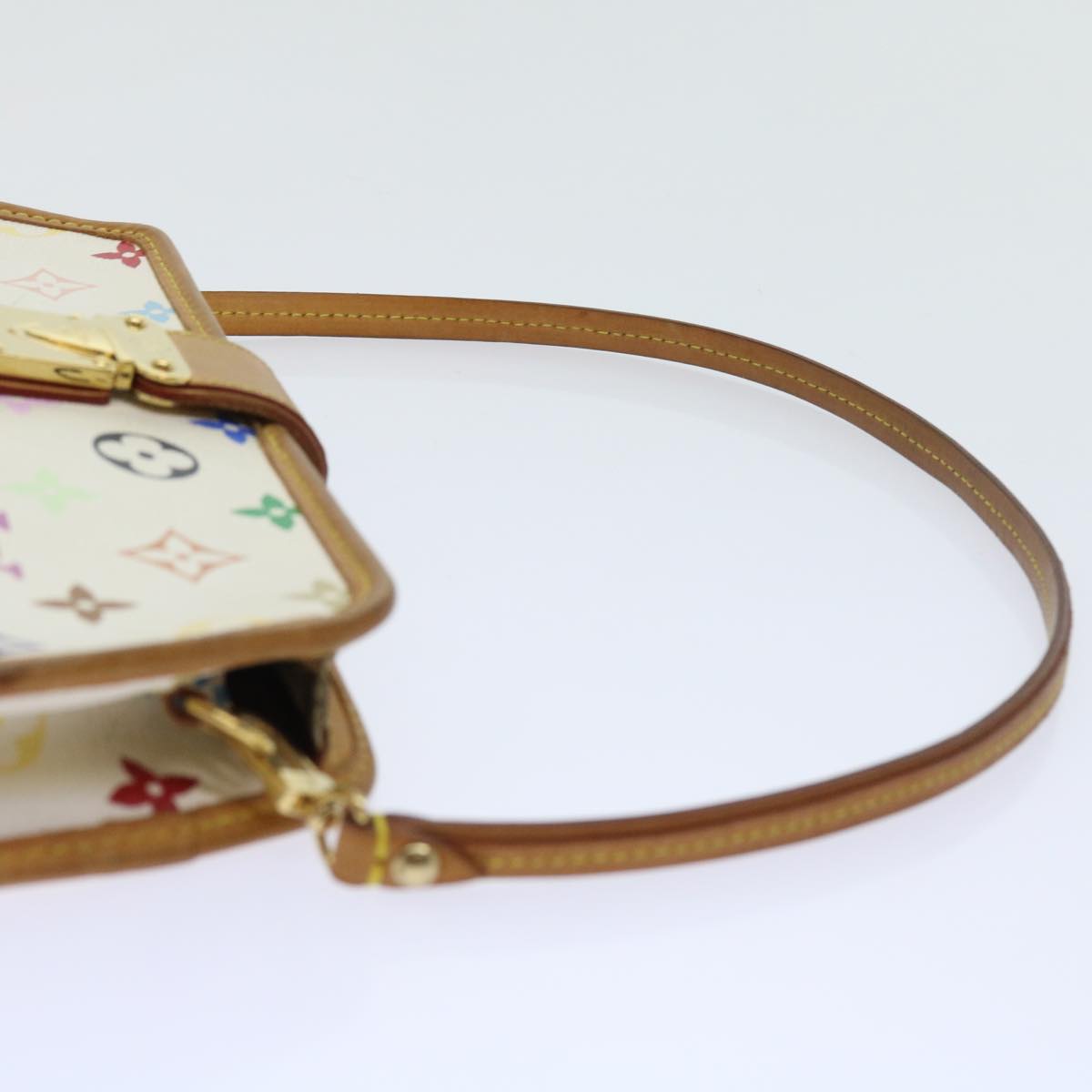 LOUIS VUITTON Monogram Multicolor Shirley Shoulder Bag White M40049 56953