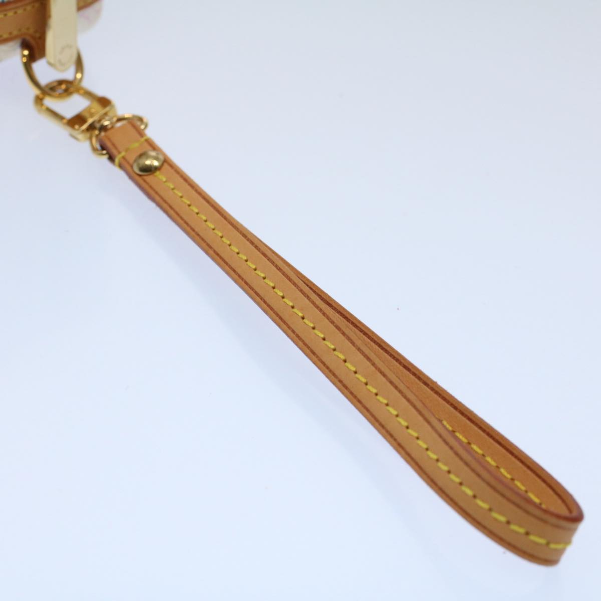 LOUIS VUITTON Monogram Multicolor Trousse Wapity Pouch White M58033 56958