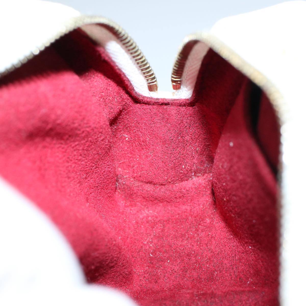 LOUIS VUITTON Monogram Multicolor Trousse Wapity Pouch White M58033 56958