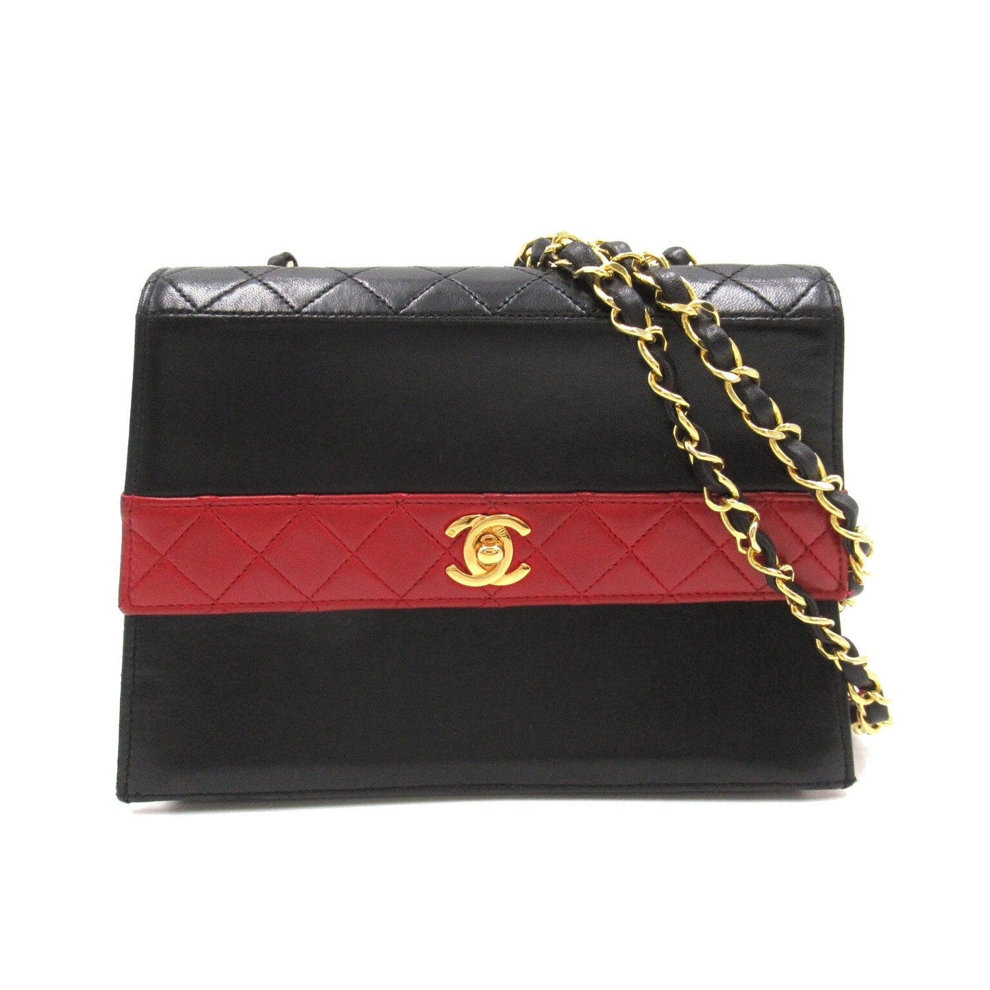 Chanel Matrasse Shoulder Bag Shoulder Bag  Black/Red 1524762