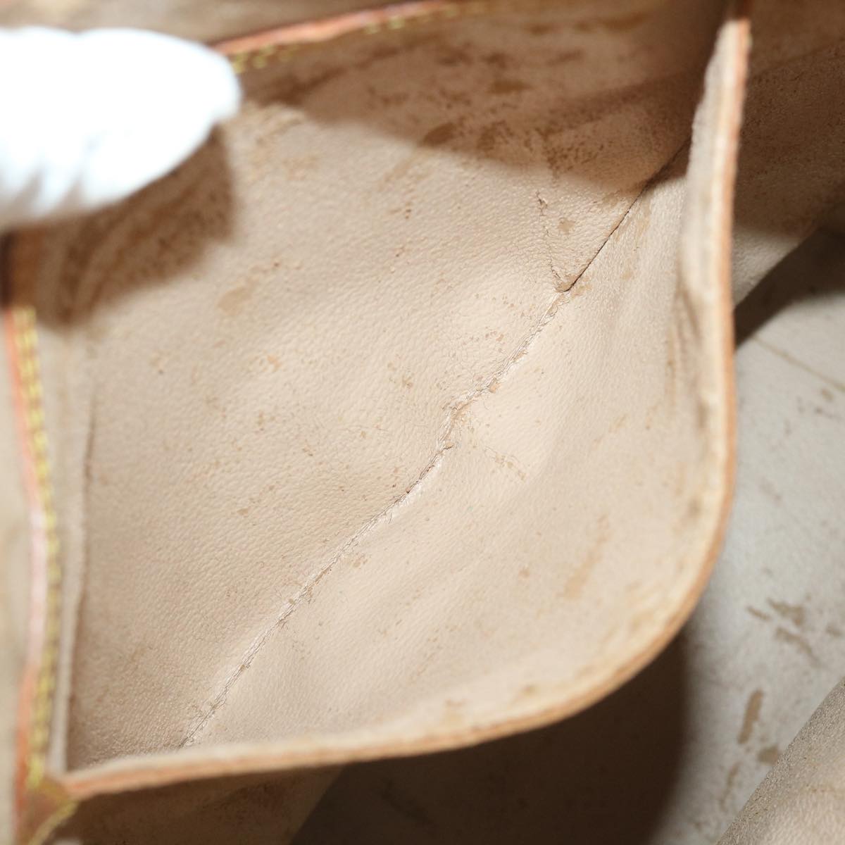 LOUIS VUITTON Monogram Bucket GM Shoulder Bag M42236 LV 56965