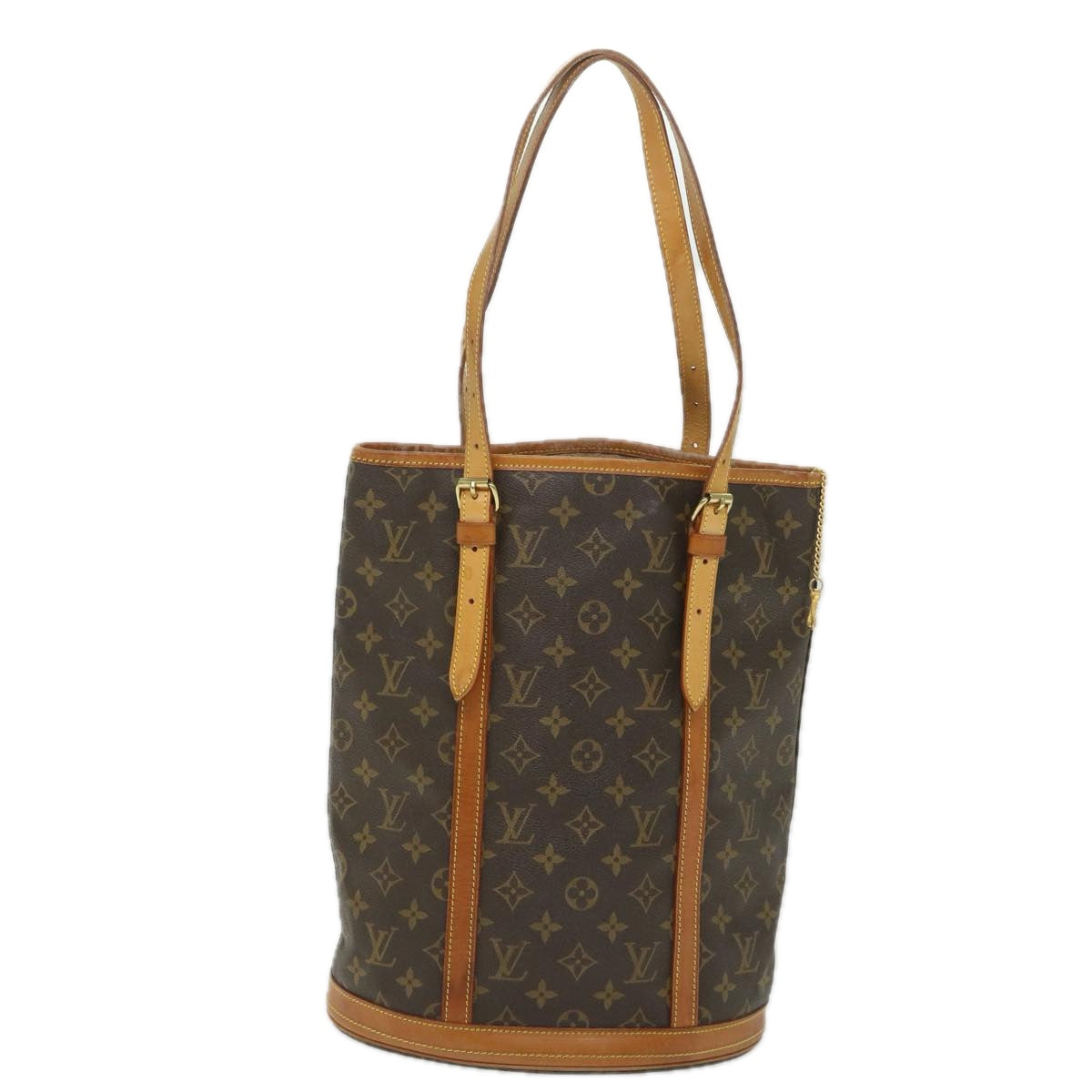 LOUIS VUITTON Monogram Bucket GM Shoulder Bag M42236 LV 56965