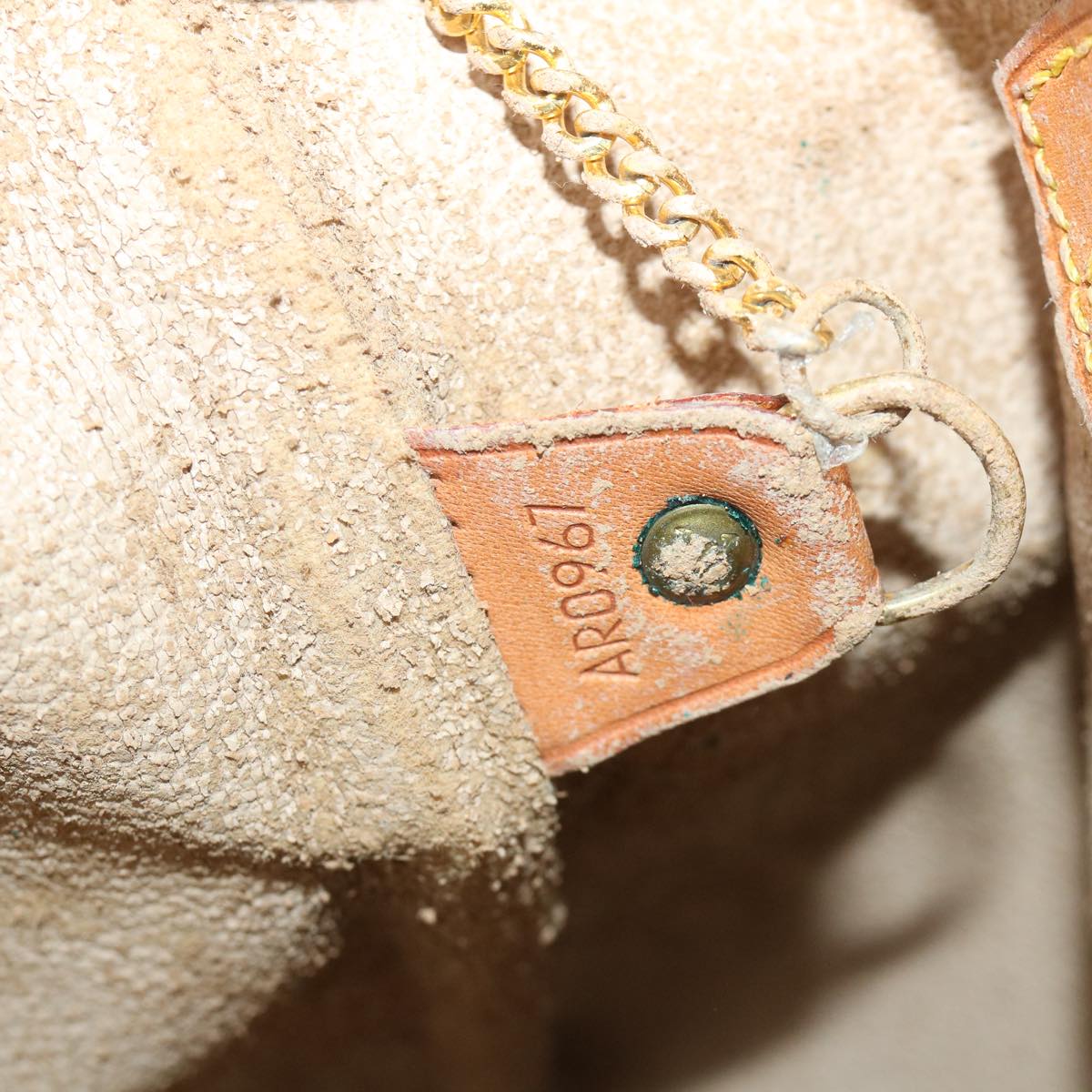 LOUIS VUITTON Monogram Bucket GM Shoulder Bag M42236 LV 56965