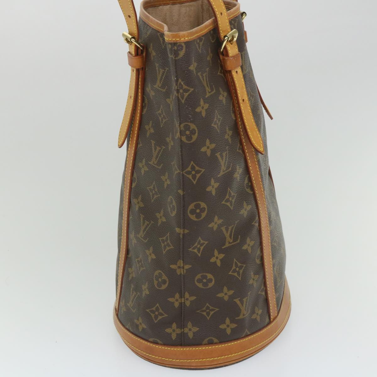 LOUIS VUITTON Monogram Bucket GM Shoulder Bag M42236 LV 56965