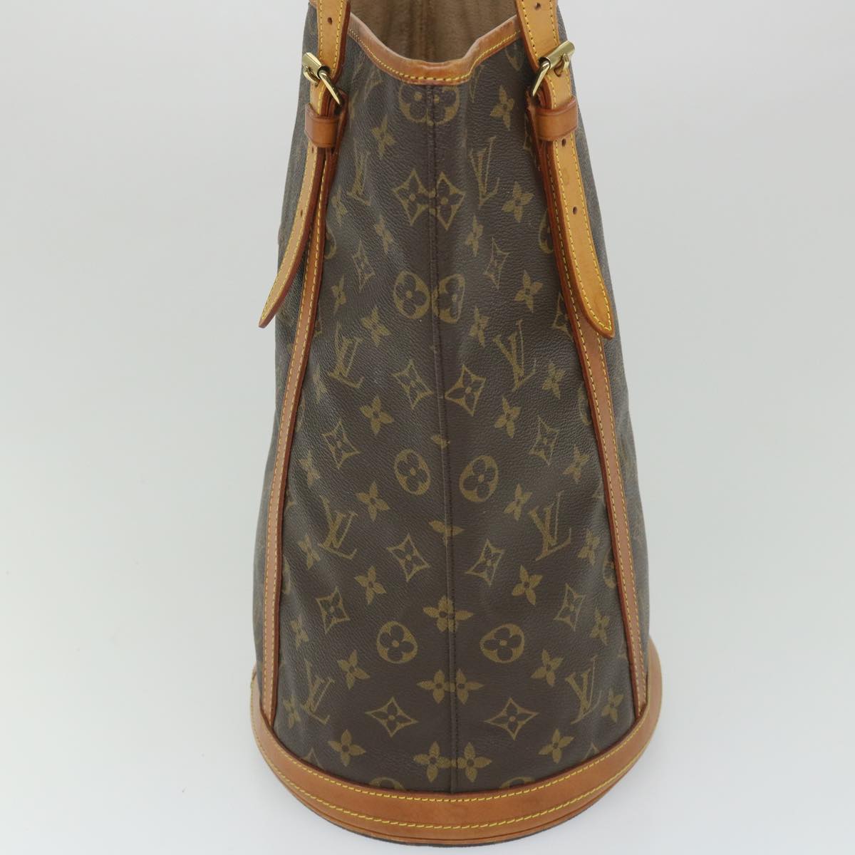 LOUIS VUITTON Monogram Bucket GM Shoulder Bag M42236 LV 56965