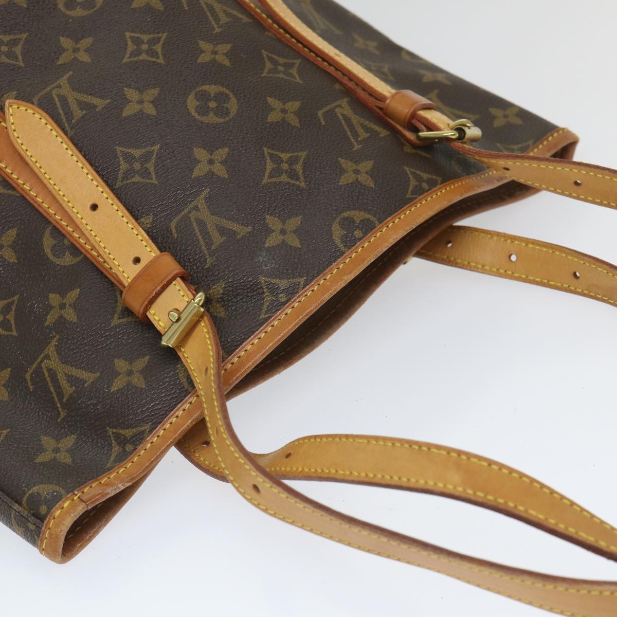 LOUIS VUITTON Monogram Bucket GM Shoulder Bag M42236 LV 56965