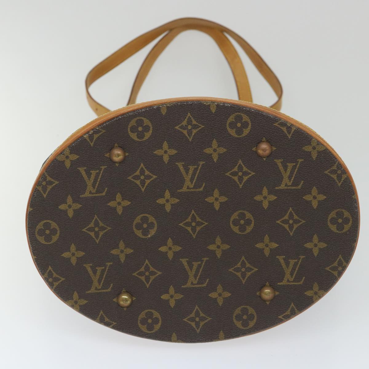 LOUIS VUITTON Monogram Bucket GM Shoulder Bag M42236 LV 56965