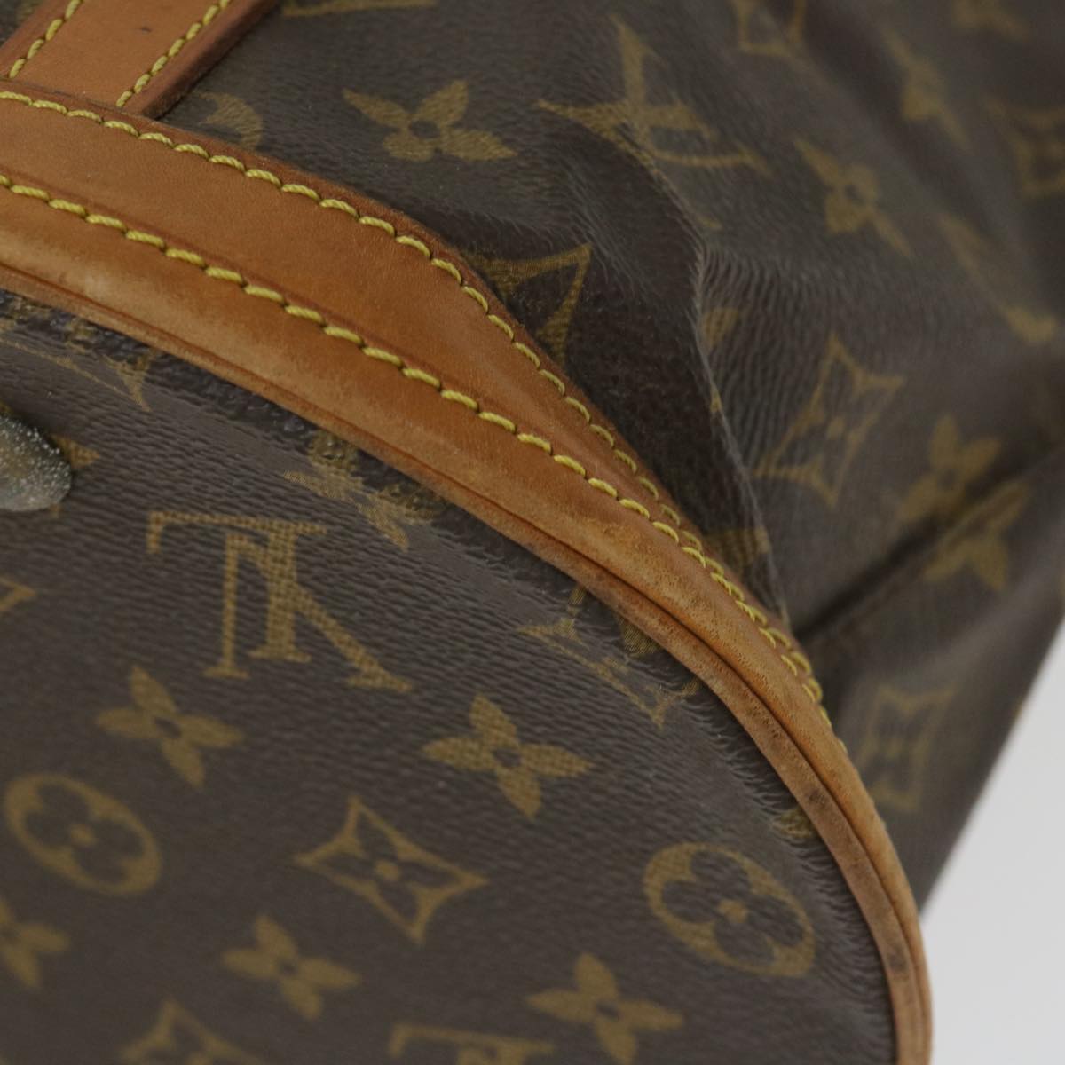 LOUIS VUITTON Monogram Bucket GM Shoulder Bag M42236 LV 56968
