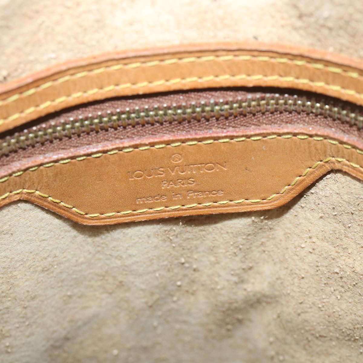 LOUIS VUITTON Monogram Bucket GM Shoulder Bag M42236 LV 56968