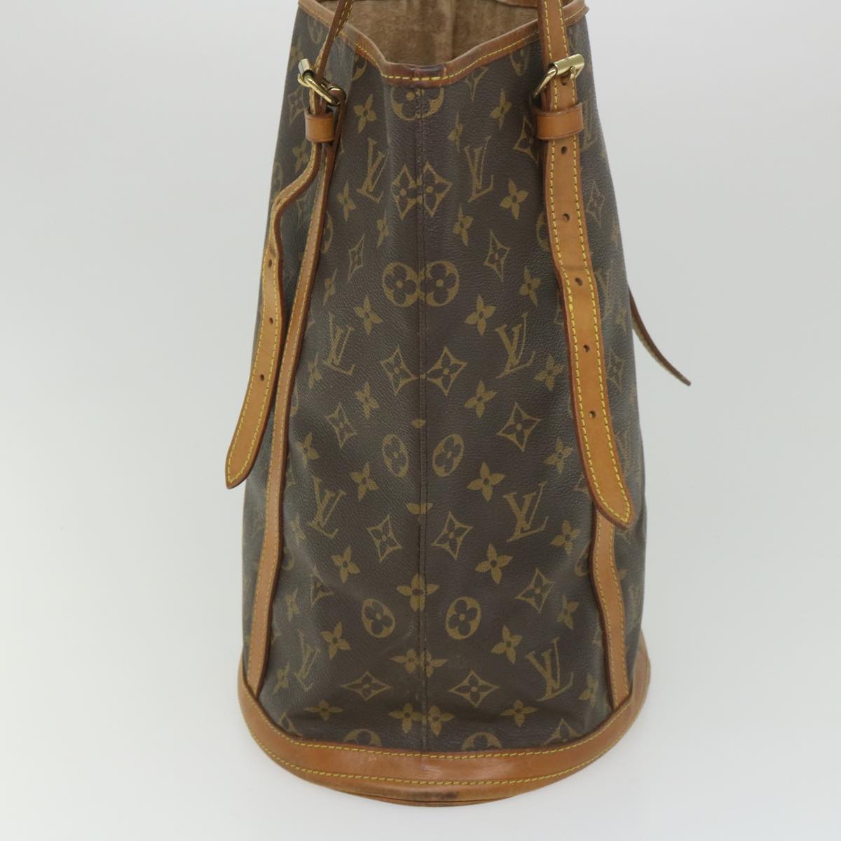 LOUIS VUITTON Monogram Bucket GM Shoulder Bag M42236 LV 56968