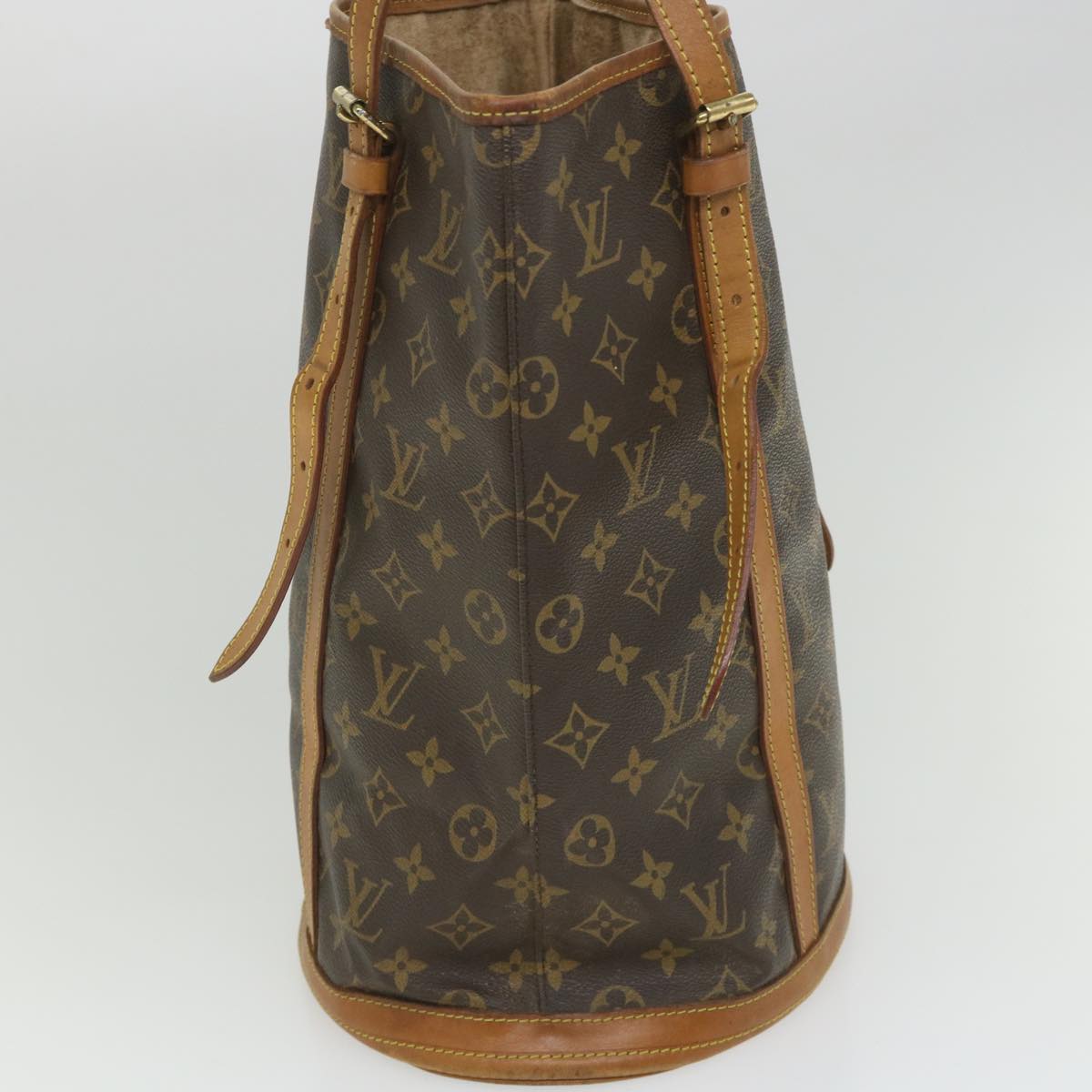 LOUIS VUITTON Monogram Bucket GM Shoulder Bag M42236 LV 56968