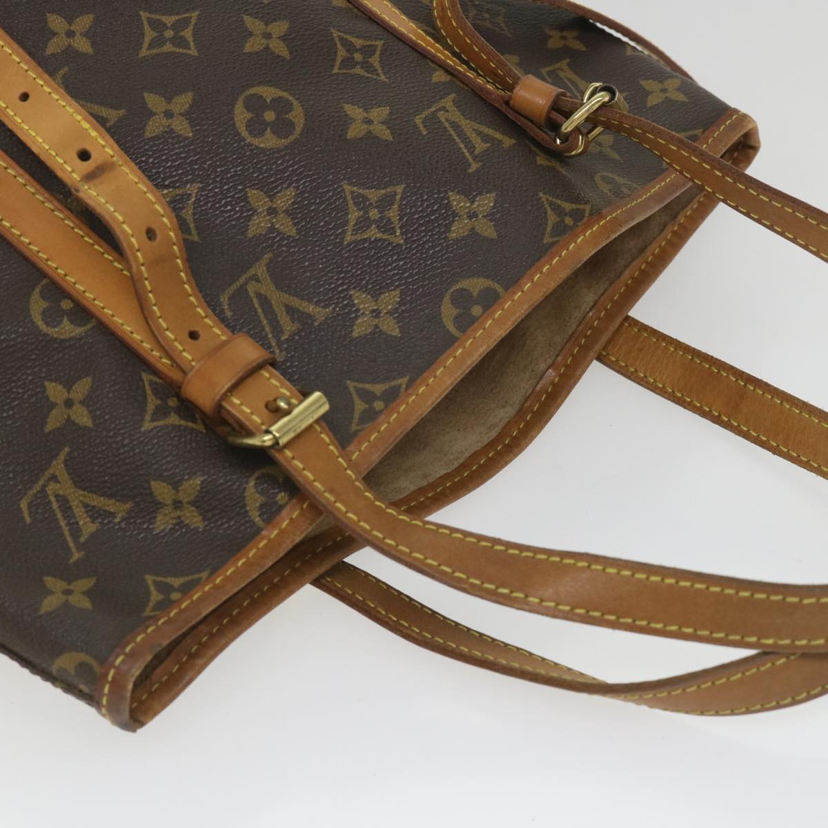 LOUIS VUITTON Monogram Bucket GM Shoulder Bag M42236 LV 56968