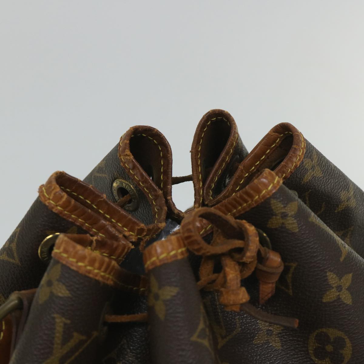 LOUIS VUITTON Monogram Petit Noe Shoulder Bag M42226 LV 56975