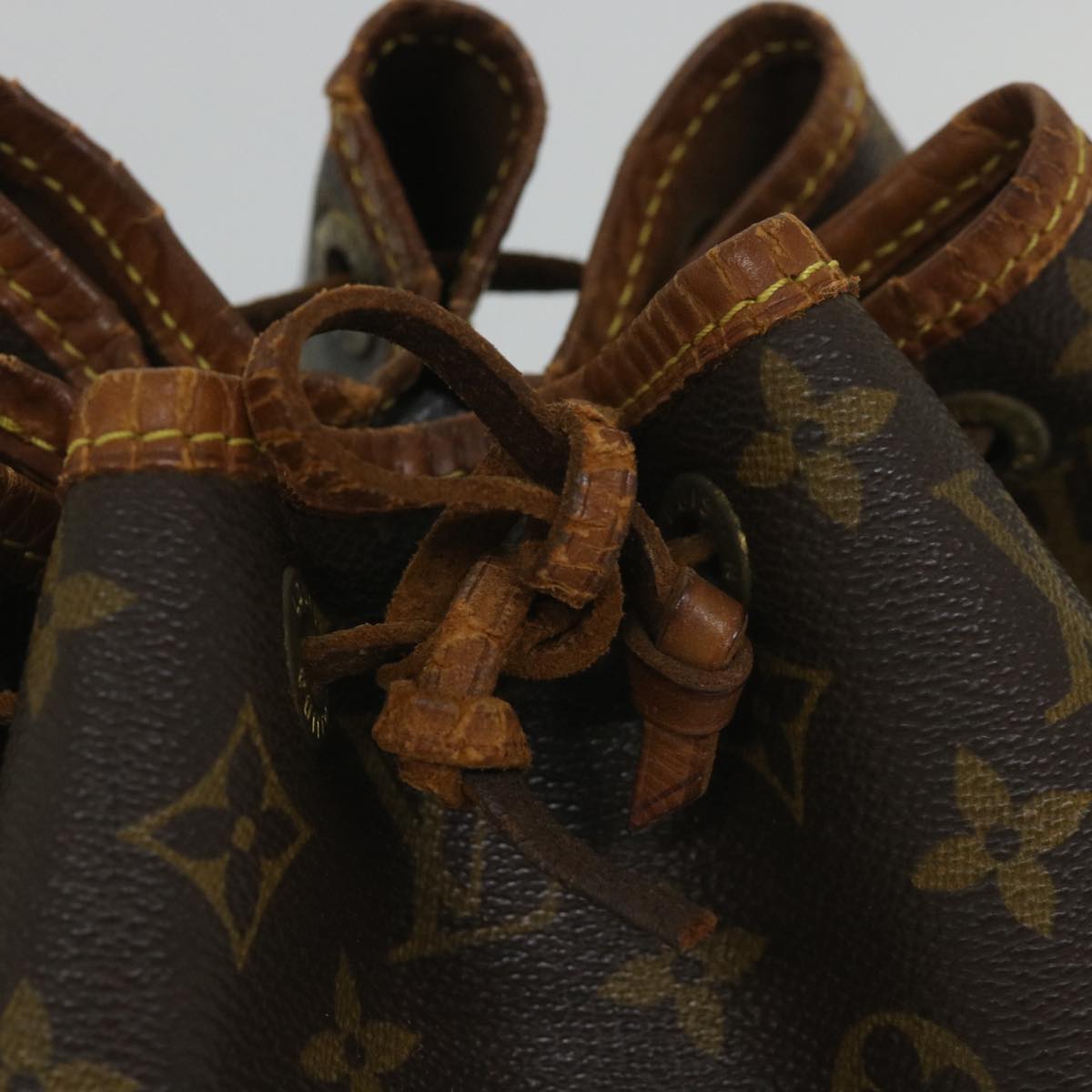 LOUIS VUITTON Monogram Petit Noe Shoulder Bag M42226 LV 56975