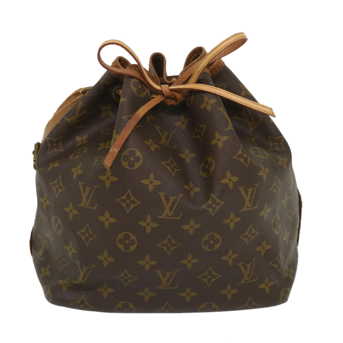 LOUIS VUITTON Monogram Petit Noe Shoulder Bag M42226 LV 56976