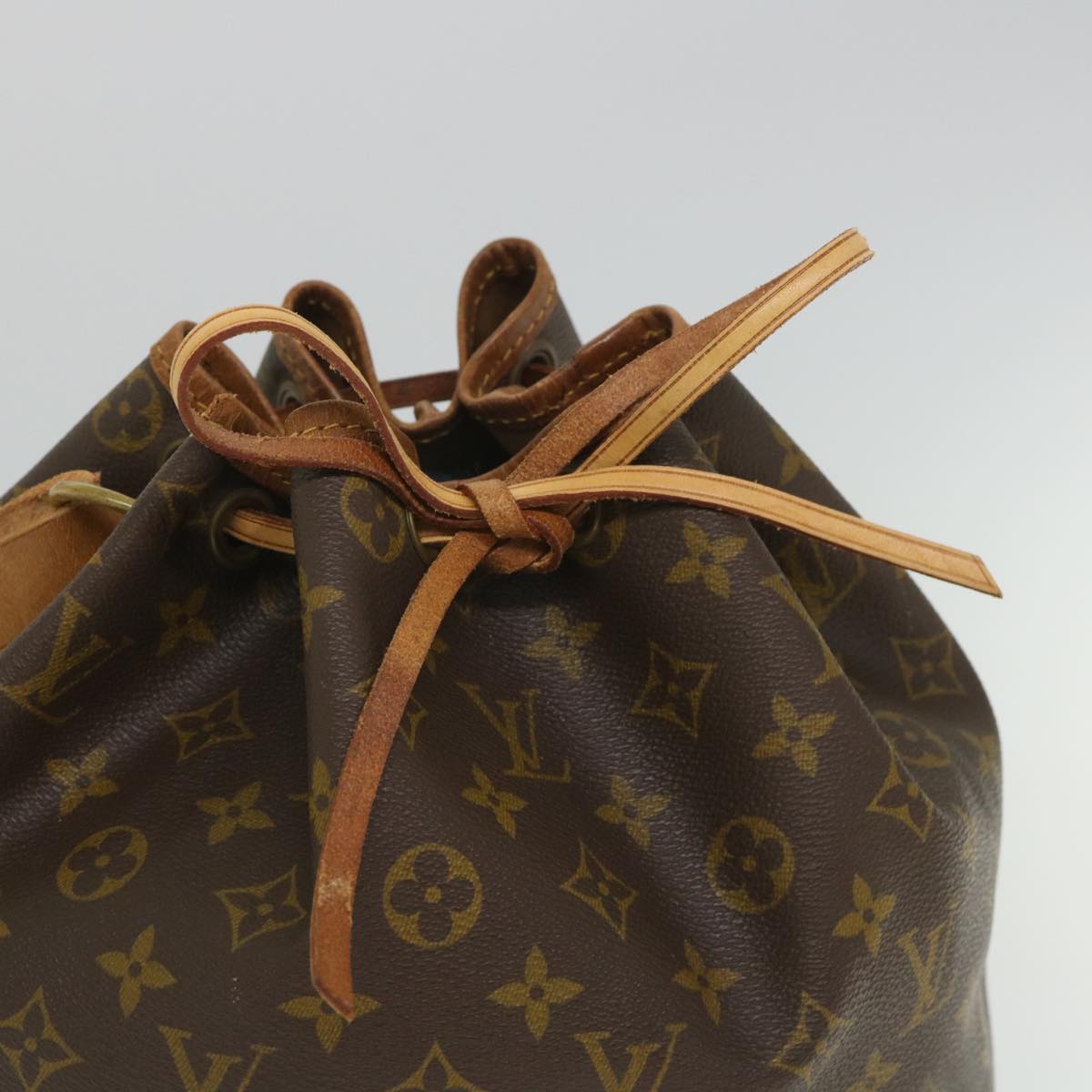 LOUIS VUITTON Monogram Petit Noe Shoulder Bag M42226 LV 56976
