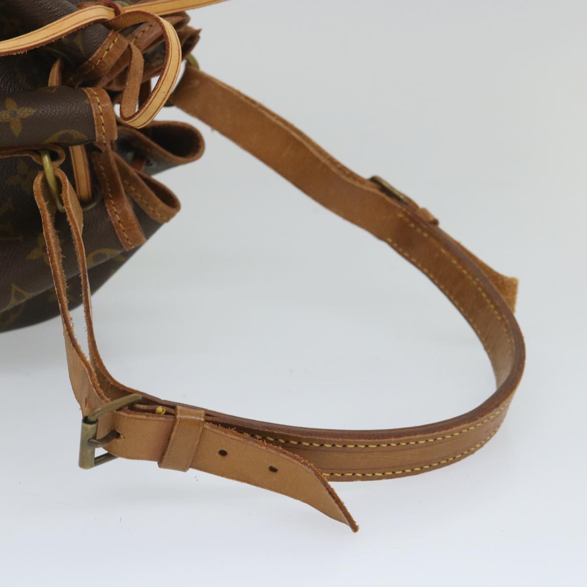 LOUIS VUITTON Monogram Petit Noe Shoulder Bag M42226 LV 56976