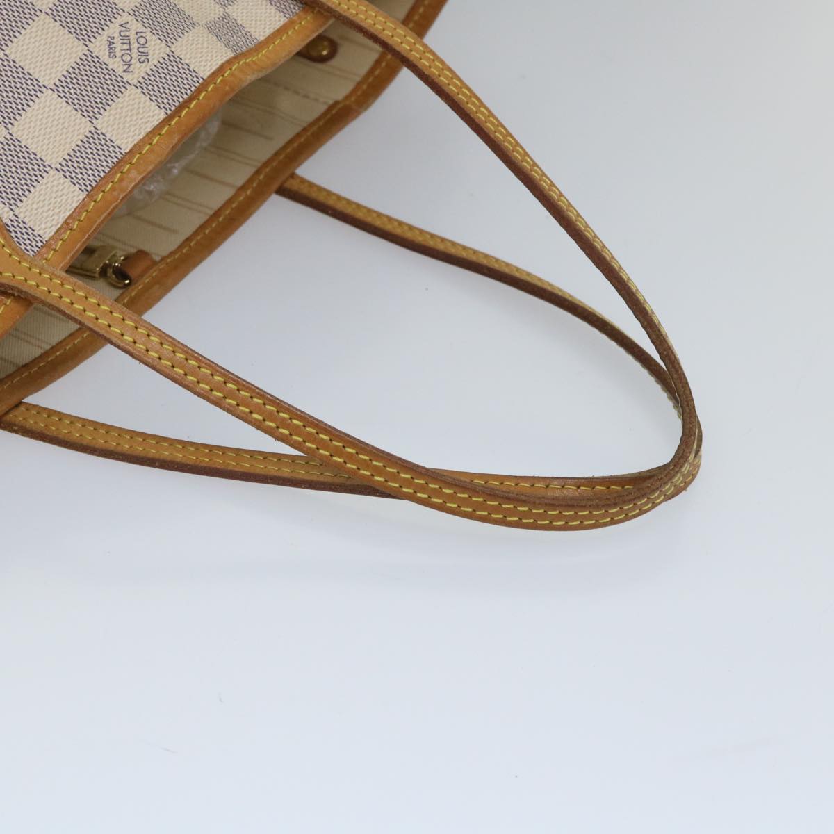 LOUIS VUITTON Damier Azur Neverfull PM Tote Bag N41362 LV 56980