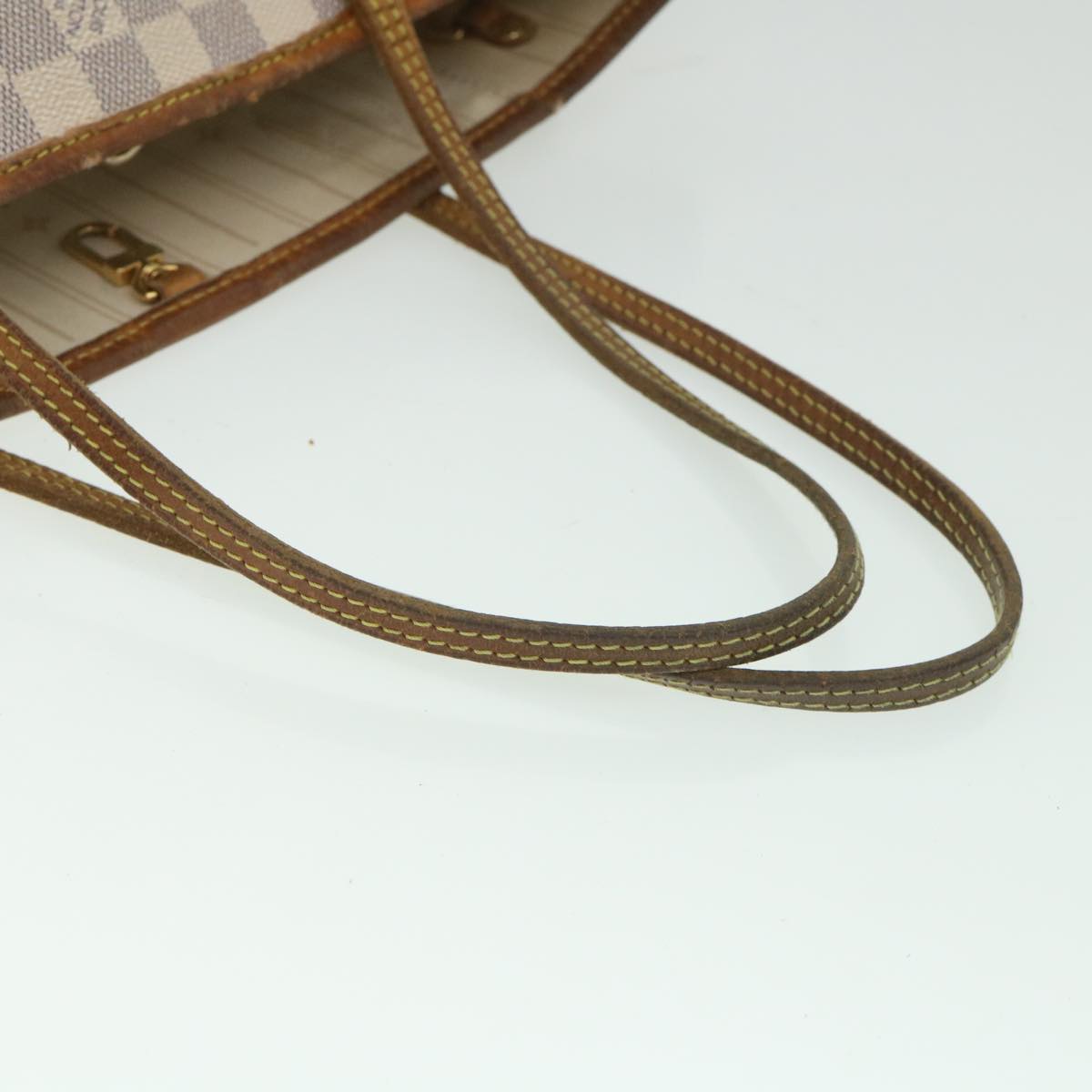 LOUIS VUITTON Damier Azur Neverfull PM Tote Bag N41362 LV 56981